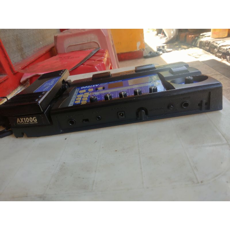 efek gitar korg Ax100g second