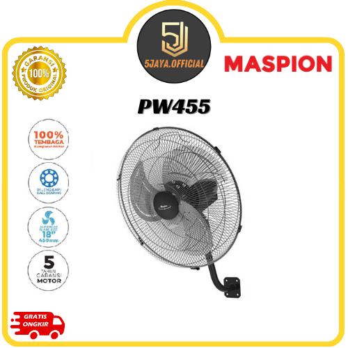 Kipas Angin Maspion Dinding 18Inch - PW455 Kipas Dinding Kipas Angin