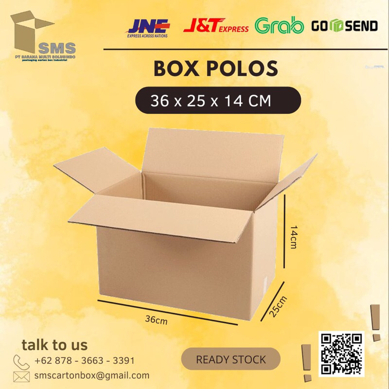 

KARDUS/CARTON BOX UK 36x25x14 CM