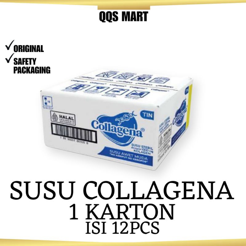 

Collagena Susu Steril Susu Kolagen Susu Collagena 1 Karton 12 pcs ORIGINAL 100%
