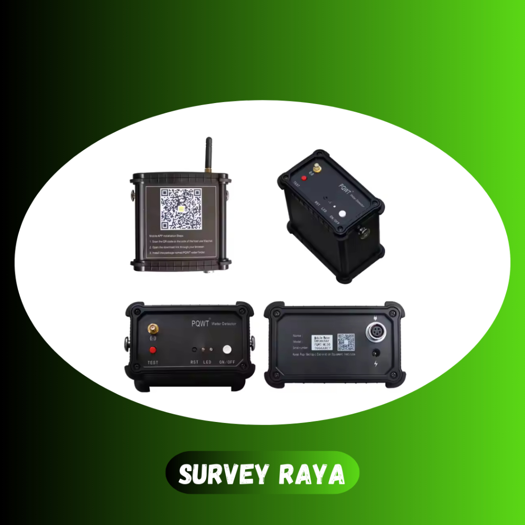 PQWT-M100 Underground Water Detector 0-100m Drilling Find Fresh Water