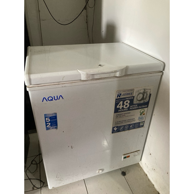 FREEZER MERK AQUA 150L (SECOND)