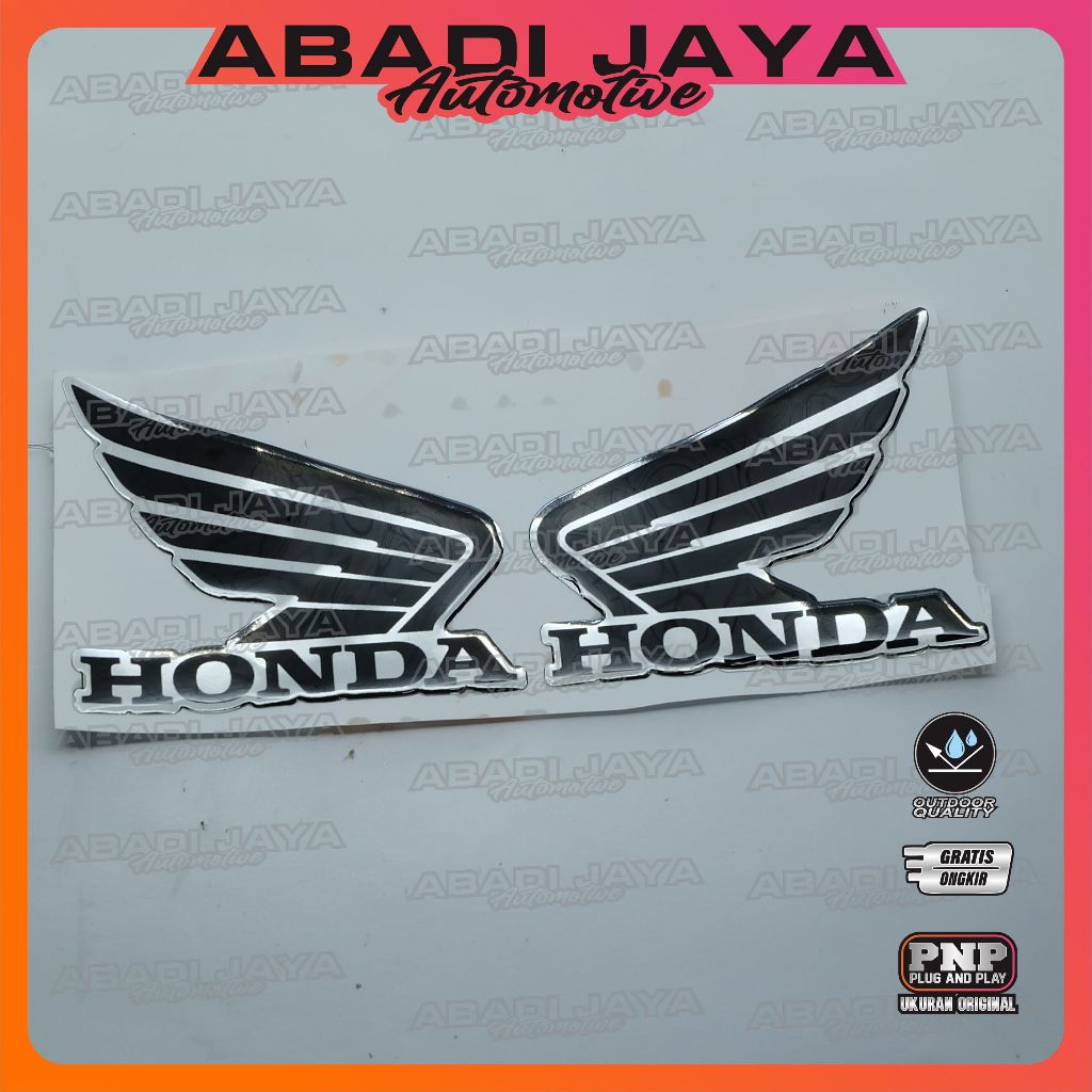 emblem sayap honda / emblem garuda honda / emblem sayap honda titanium