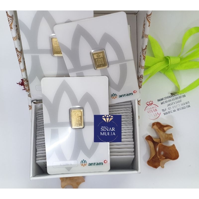 LOGAM MULIA  Antam 1 Gr Press 999.9