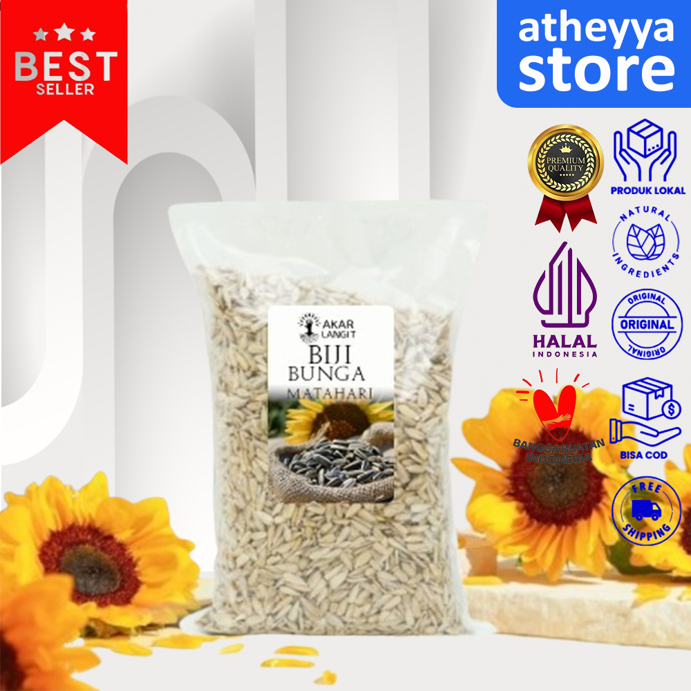 

Sunflower Seed /Biji Matahari Kupas / kuaci kupas - Roasted Sunflower Seed 100gr Premium