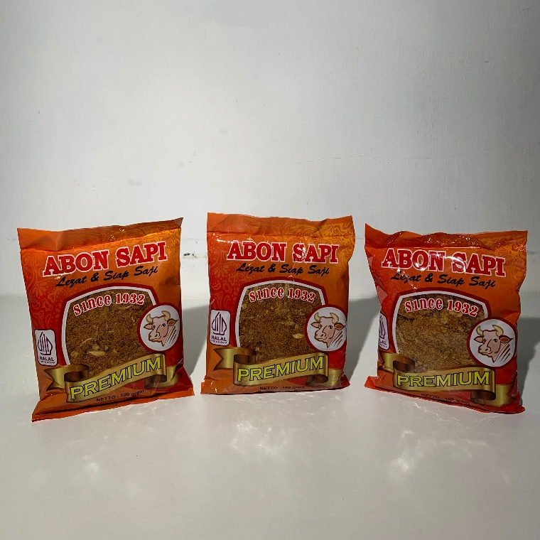 

Abon Sapi 32 (100 gr) Asli Premium Halal | Lezat & Siap Saji | Tanpa Bahan Pengawet