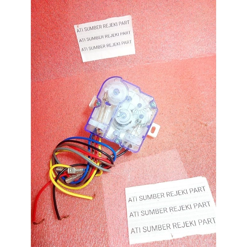 Timer Mesin Cuci Kuping Miring kabel 6