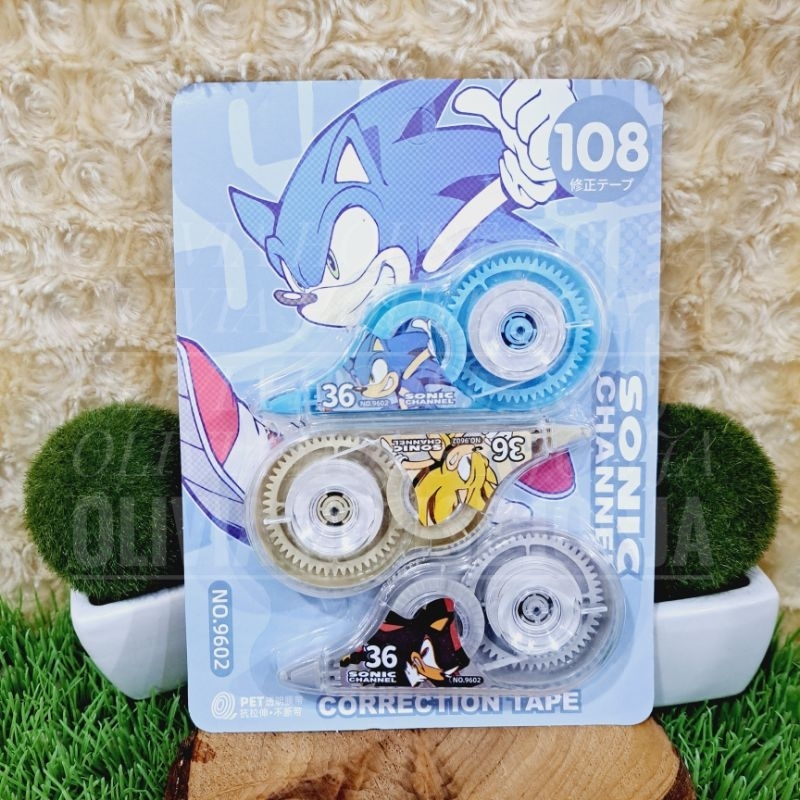 

Tipex Sonic 3in1 No.9602 Correction Tape Sonic 3in1 Mix No.9602