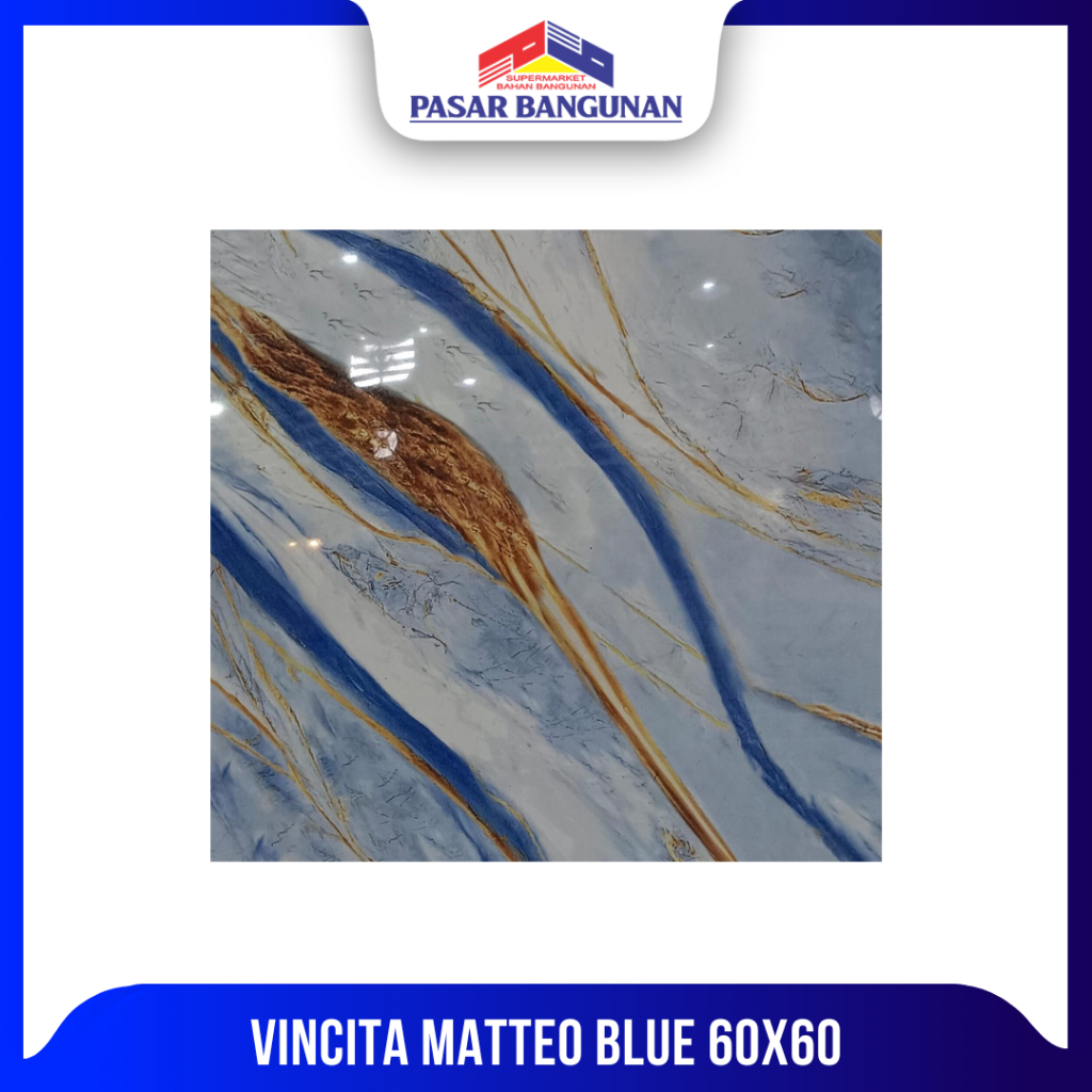 GRANIT VINCITA MATTEO BLUE 60X60