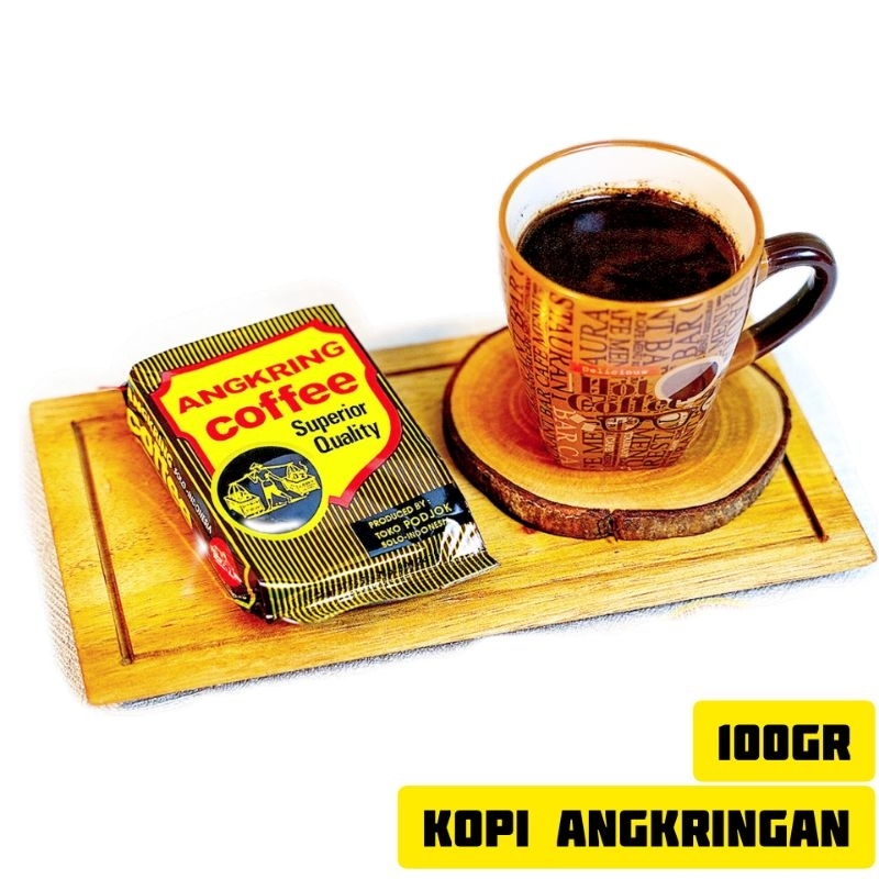 

Kopi Bubuk Tjap Angkring Coffee Superior Quality Khas Solo
