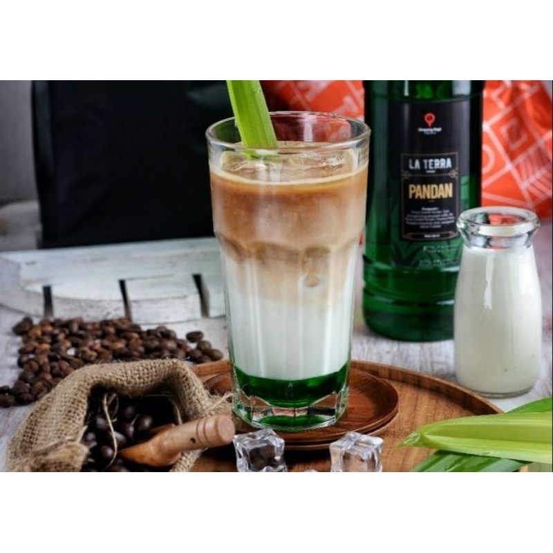 

Pandan Latte Ice