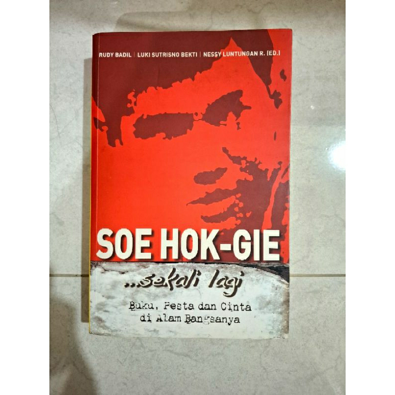 Buku Soe Hok Gie Original / Soe Hok-Gie buku bekas