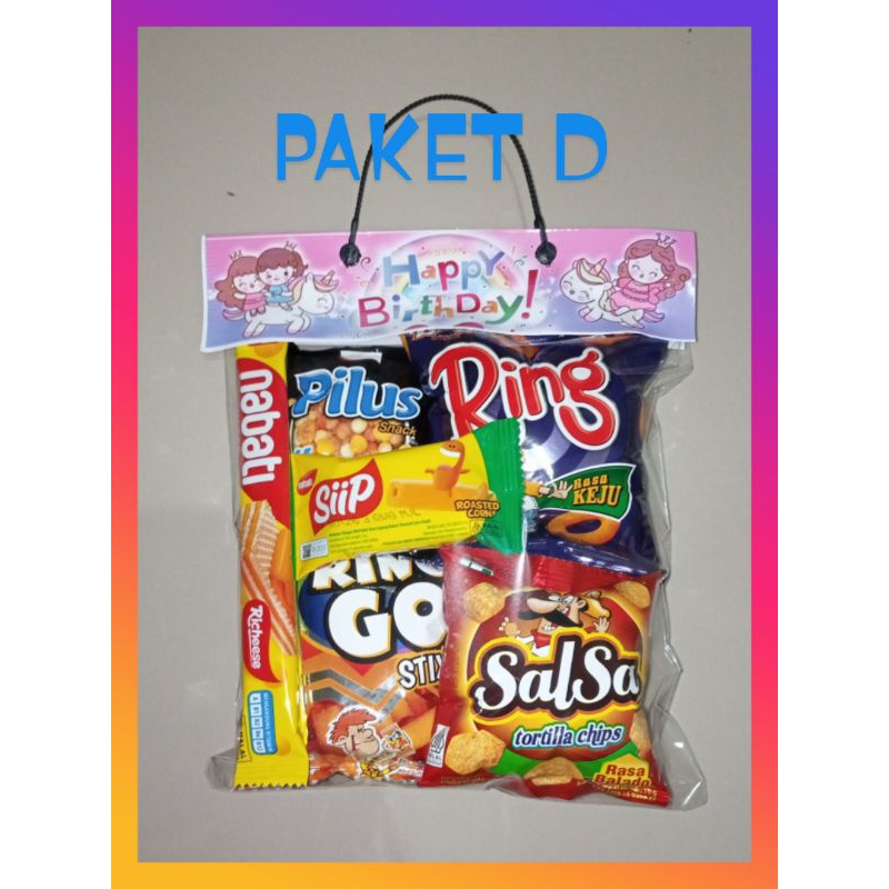 

Termurah Hampers Snack Ulang Tahun Anak Paket D