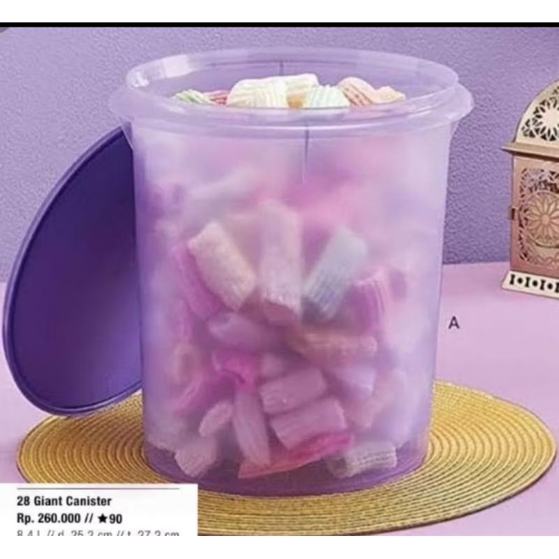 Giant Canister tupperware