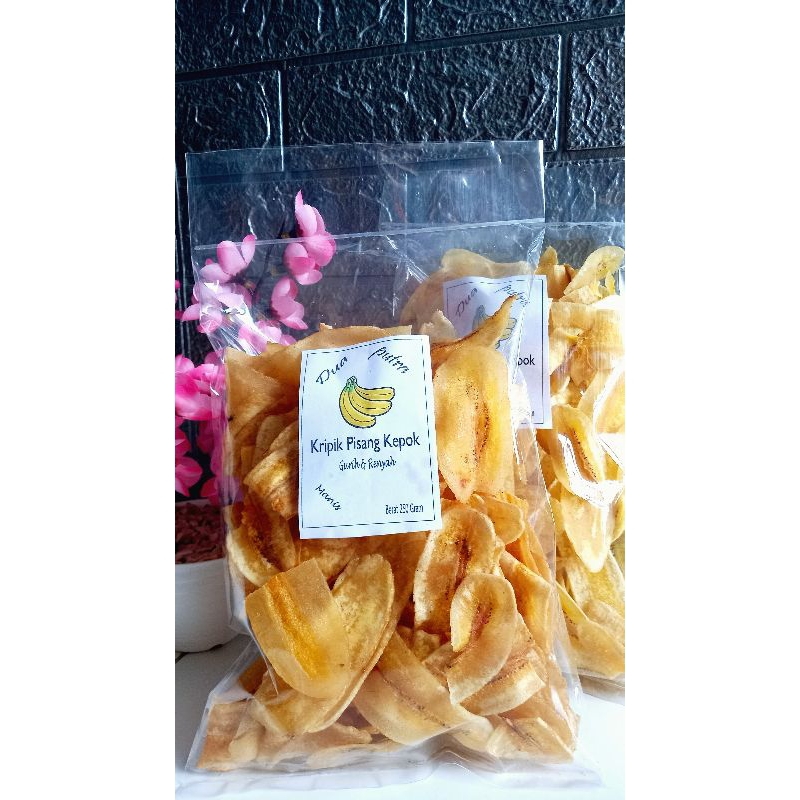 

Kripik Pisang Kepok Rasa Manis/Keripik Pisang/Keripik Pisang Kepok