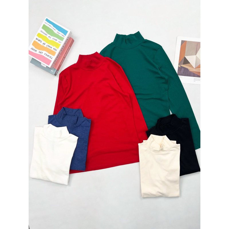 HBB5925 St John’s Bay Mockneck Longsleeve Top