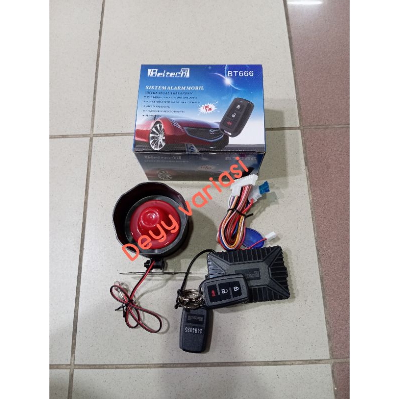 alarm mobil rush terios alarm anti maling beltech