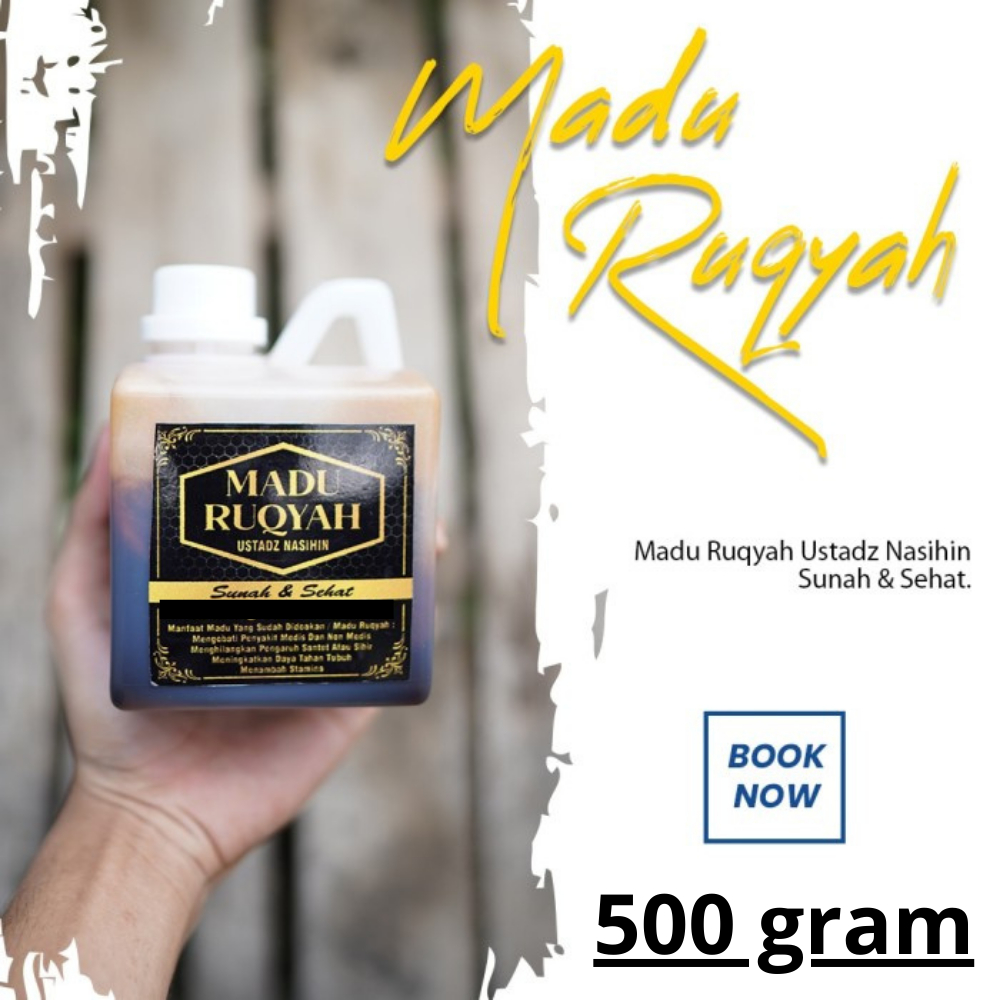 

Madu Ruqyah Hitam Ustadz Nasihin Official Store 250gr-500gr/ Madu Doa. menyembuhkan penyakit medis ataupun non medis