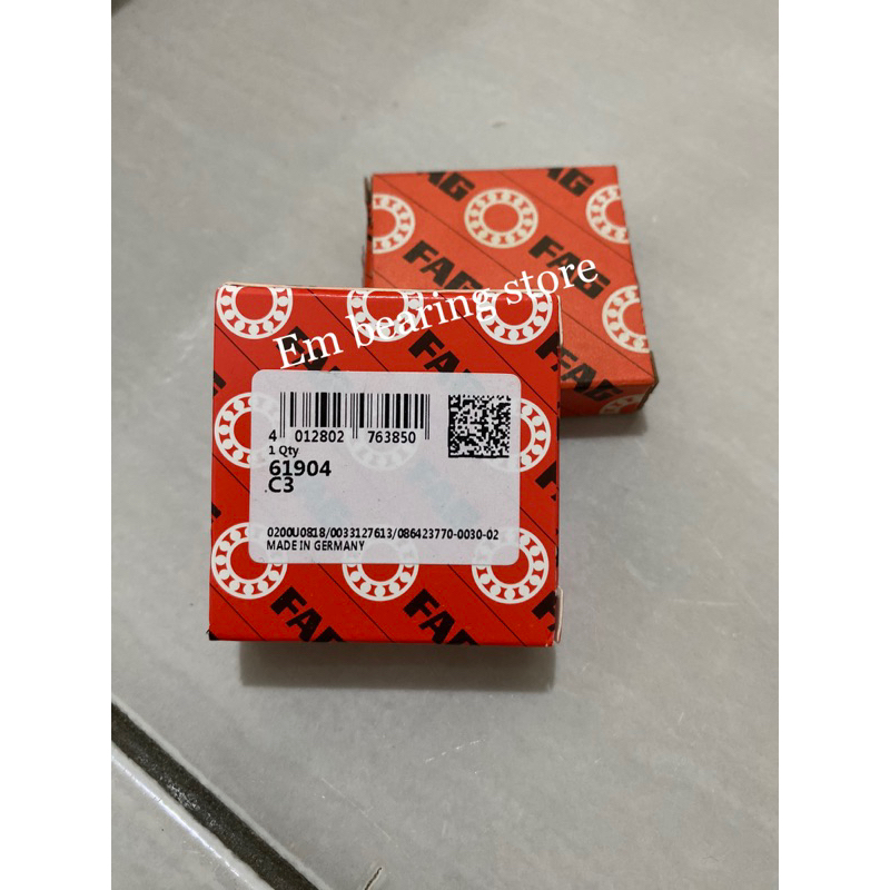BALL BEARING 6904 C3 / 61904 C3 FAG ORIGINAL