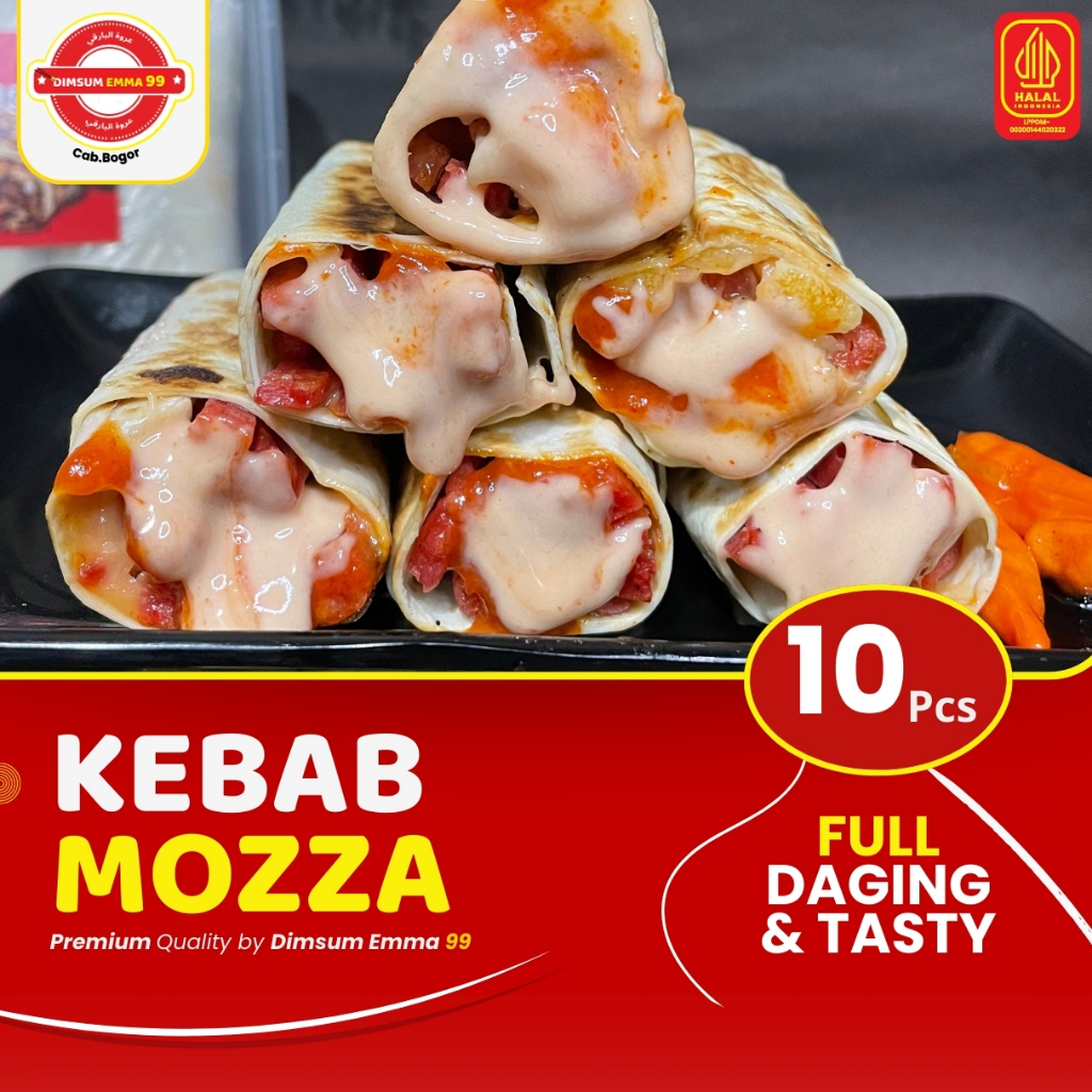 

Kebab Frozen Mozzarella Premium Isi 10 PCS