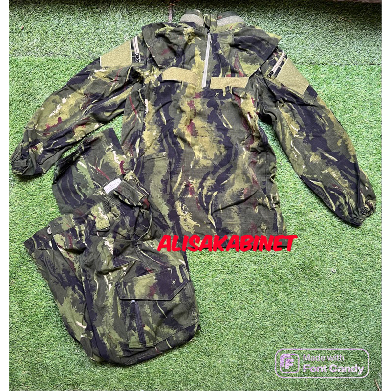 Seragam PDL Habema Perang Hutan Jatah TNI