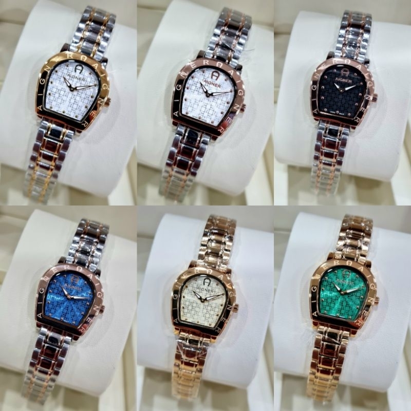 Jam Tangan Cewek Aigner Massa Due pattern