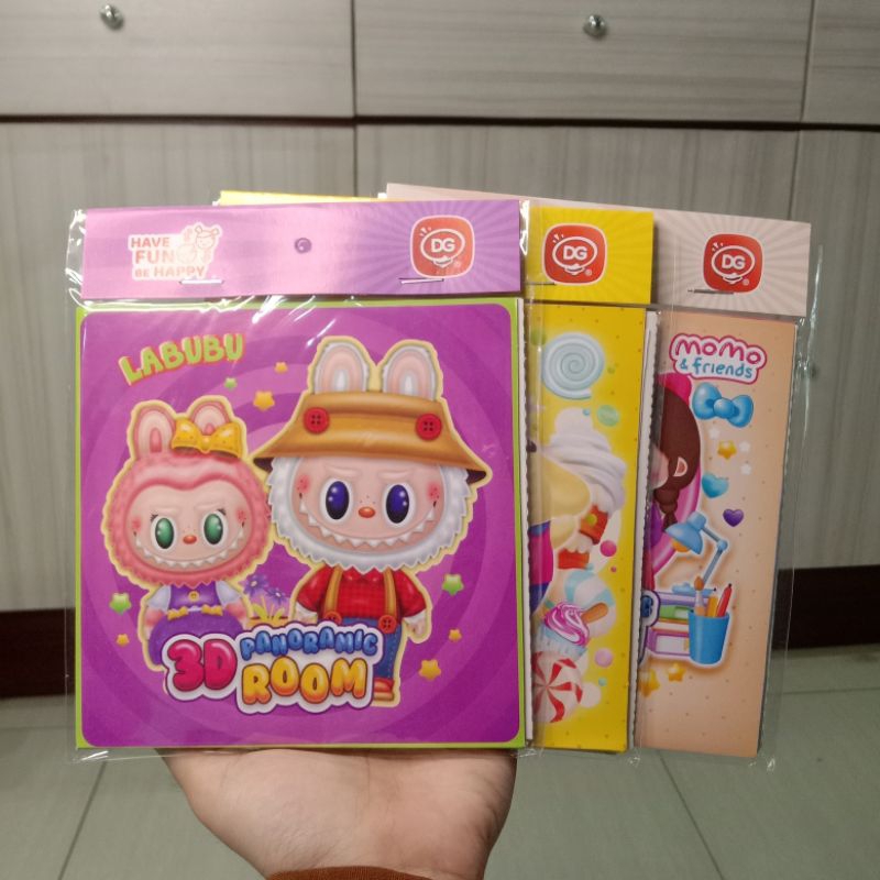 

Stiker 3D/ isi 10 Bungkus