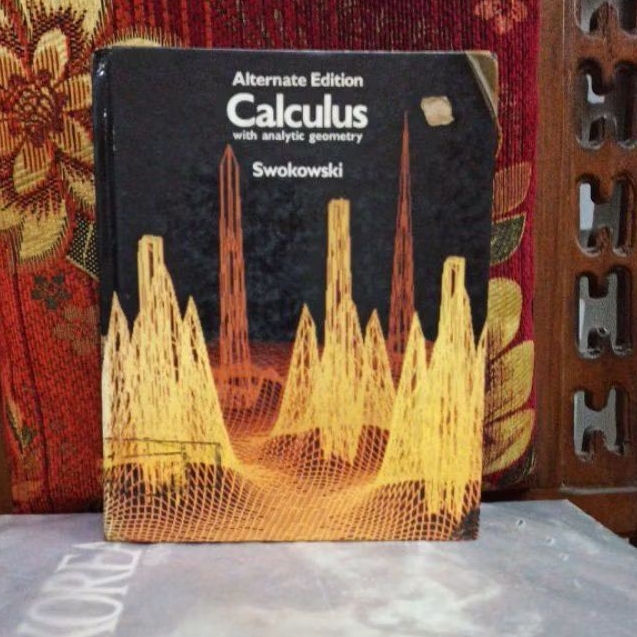 Buku Original Alternate Edition Calculus with analytic geometry Swokowski Hard Cover English