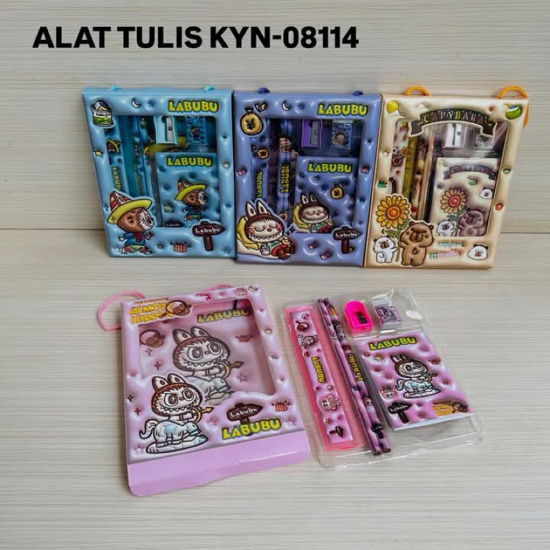 

SET ALAT TULIS LABUBU ISI 6 in 1 (PAKET ATK)/HADIAH ULANG TAHUN/SOVENIR MURAH MERIAH ANAK ISI 6 LABUBU/ALAT TULIS KYN ISI 6