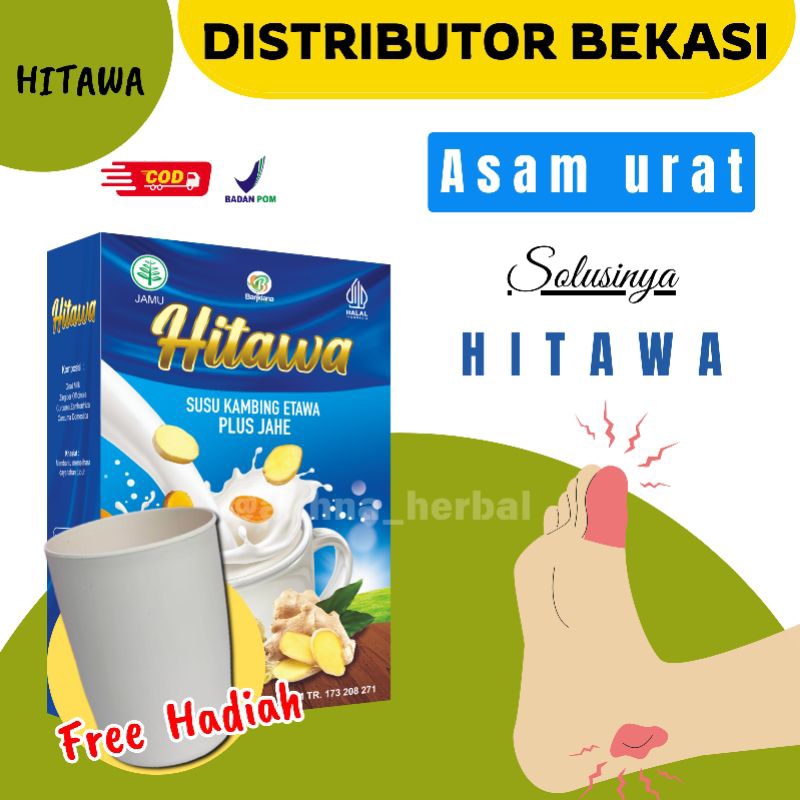 

[BISA COD + GARANSI] SUSU HITAWA BANTU REDAKAN ASAM URAT PADA TUBUH, Bariklana