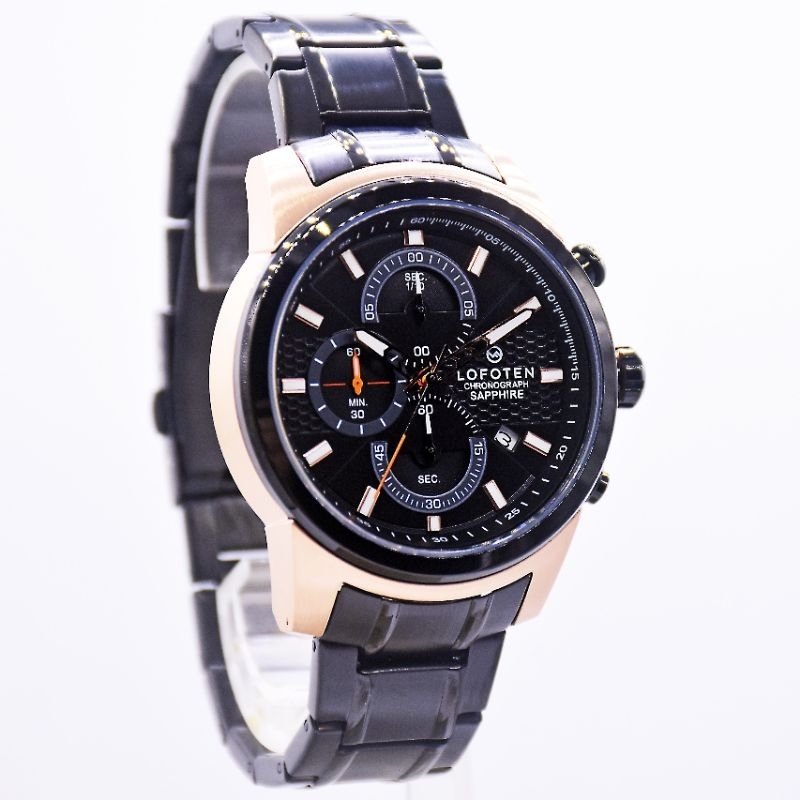 Jam Tangan Pria Lofoten 6531 Chrono Aktif Stainless Steel