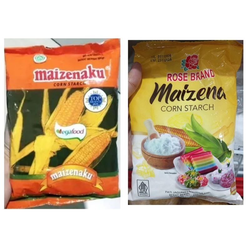 

TEPUNG MAIZENA 250GR (HONIG/ ROSE BRAND) Corn Starch/ Tepung Maizenaku/ Pati Jagung