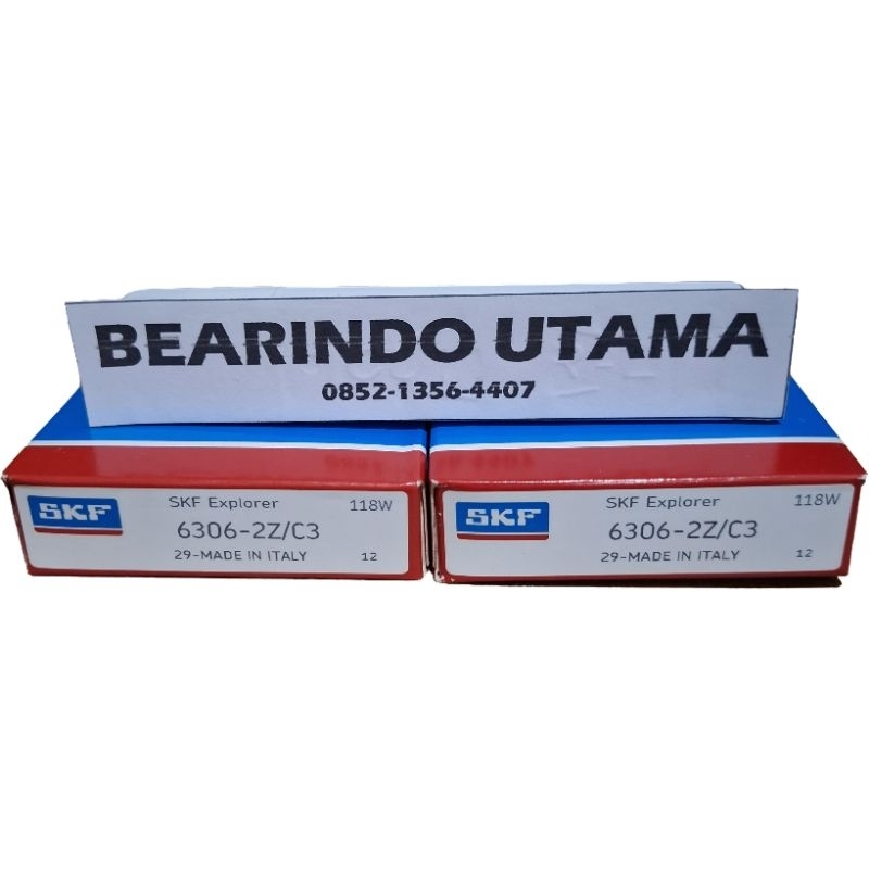BEARING 6306 ZZ / 6306ZZ / 6306 2Z SKF C3