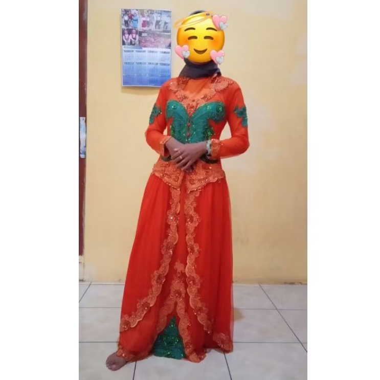 PRELOVED KEBAYA PENGANTIN KEBAYA AKAD NIKAH