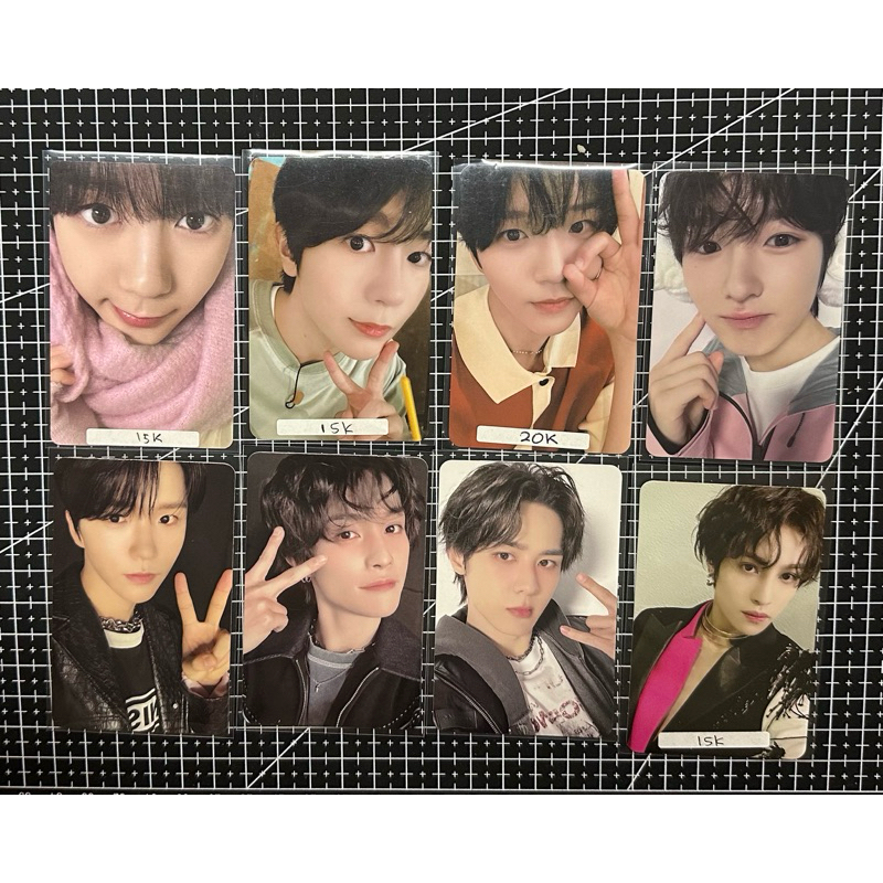 pc photocard nct wish wayv selca yangyang kun jaehee ryo sakuya pink christmas 2025 album steady tc 