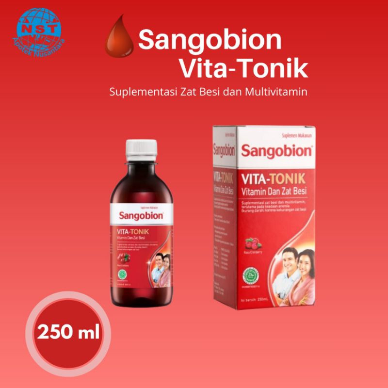 Sangobion Vita tonik sirup 400 ml