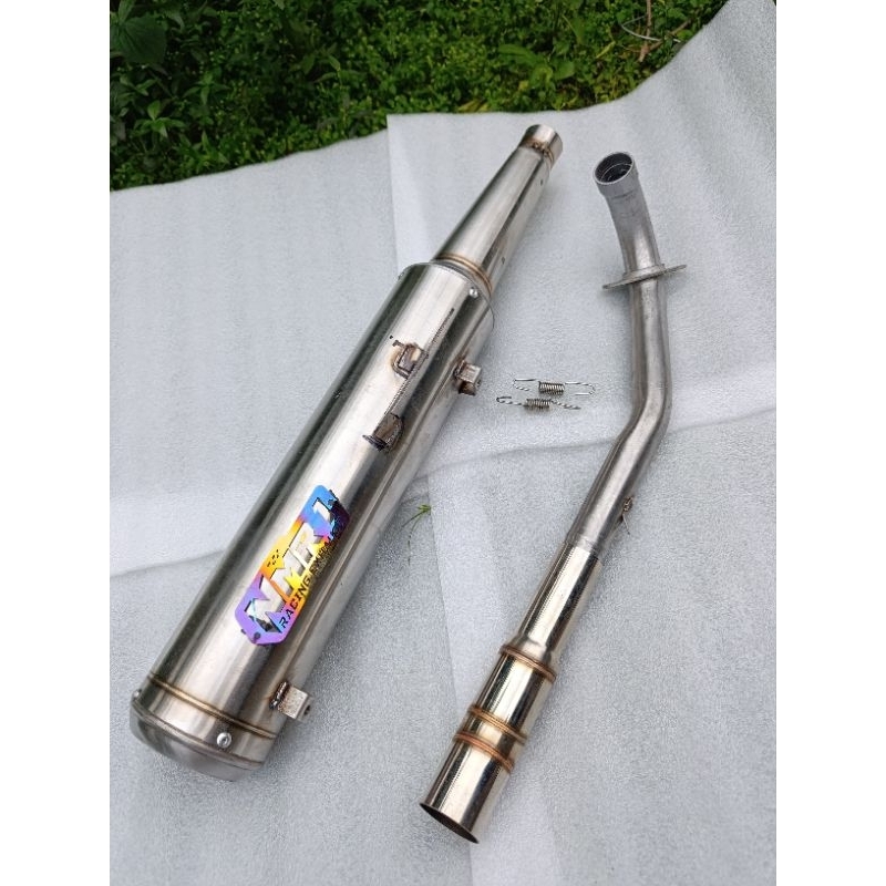 knalpot standar racing NMR 1 RACING EXHAUST untuk motor Jupiter z Vega r Vega new Vega ZR Jupiter Z1