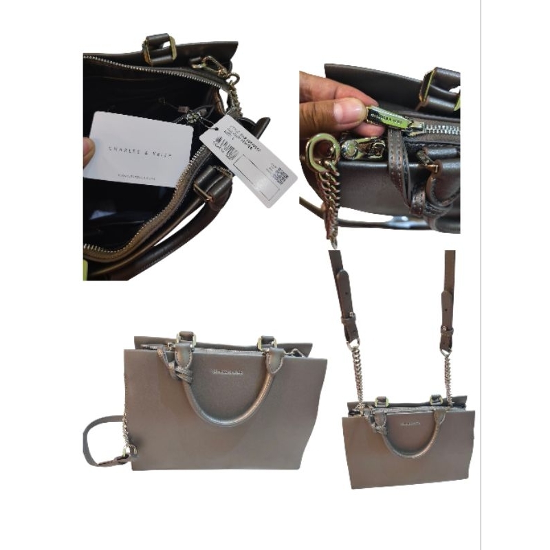 Preloved Tas Selempang/Bahu Wanita Merk Charles & Keith Original 100%