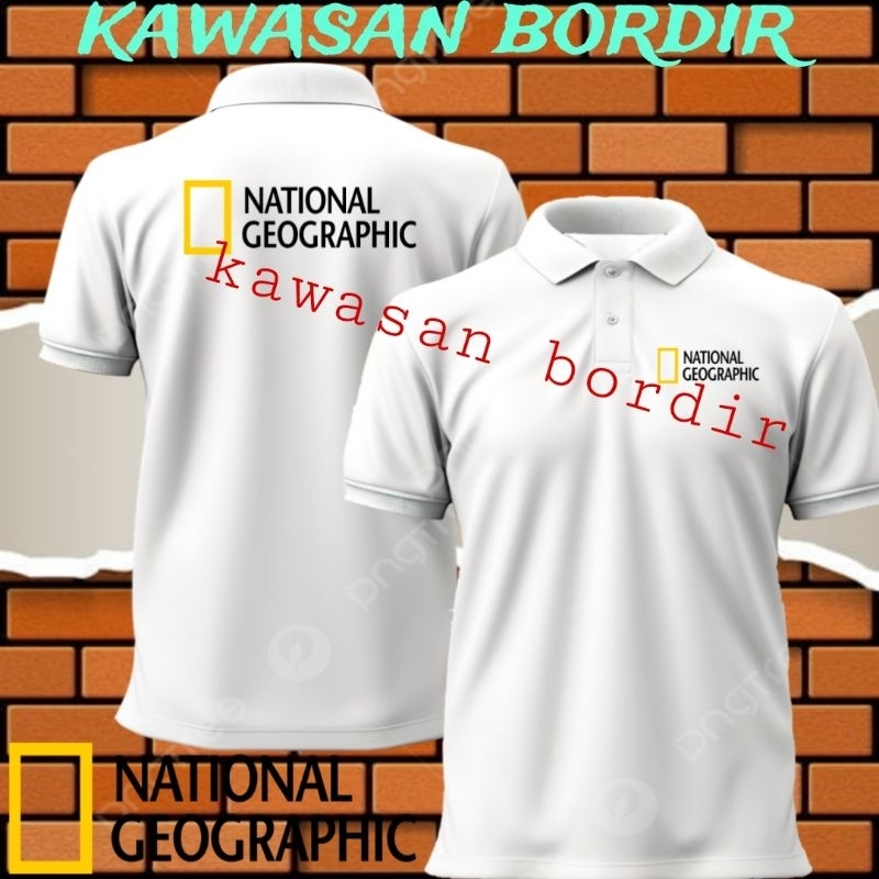 polo shirt national geographic kaos national geographic seragam national geographic baju national ge