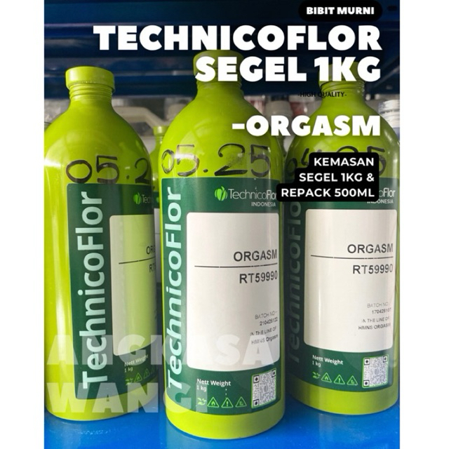 ORGASM BY TECHNICOFLOR ( SEGEL ) - KEMASAN SEGEL 1KG