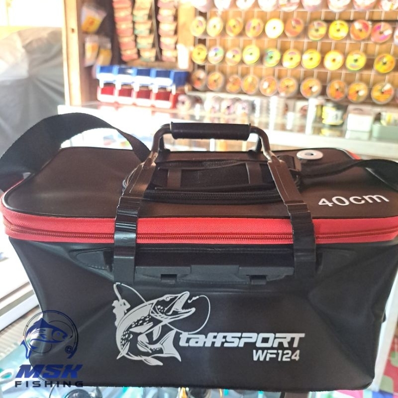 Box tempat ikan dan umpan hidup Taffsport 40cm