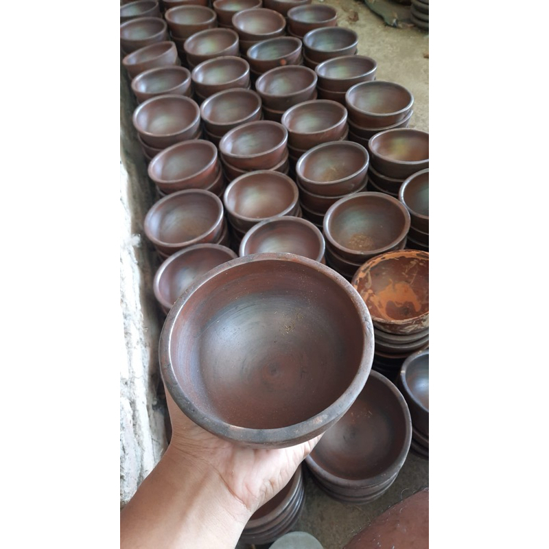Mangkok Gerabah 10cm | Mangkok Tanah Liat