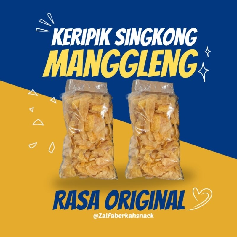 

keripik singkong rasa original (manggleng) + - 175 gram