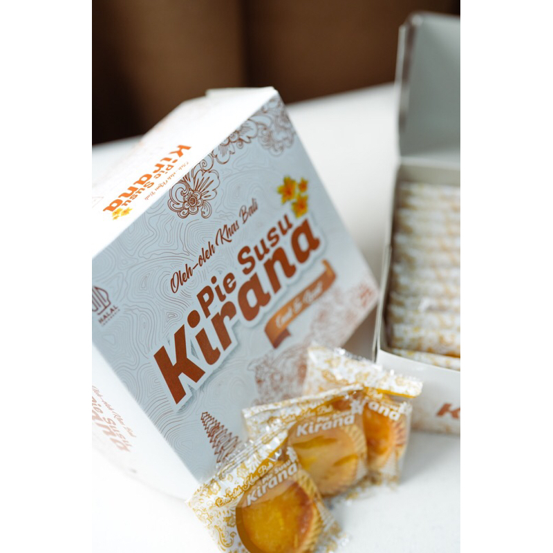 

PIE SUSU KIRANA Kemasan 25pcs | Pie Susu Bali | Oleh-oleh Khas Bali