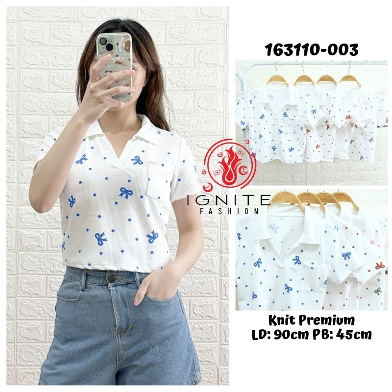 IGNITE Kaos V neck Knit Premium