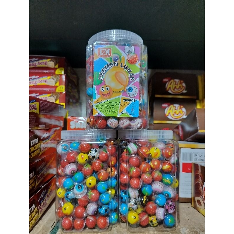 

Permen Lunak Mini Aneka Rasa ( isi 200 Pcs )