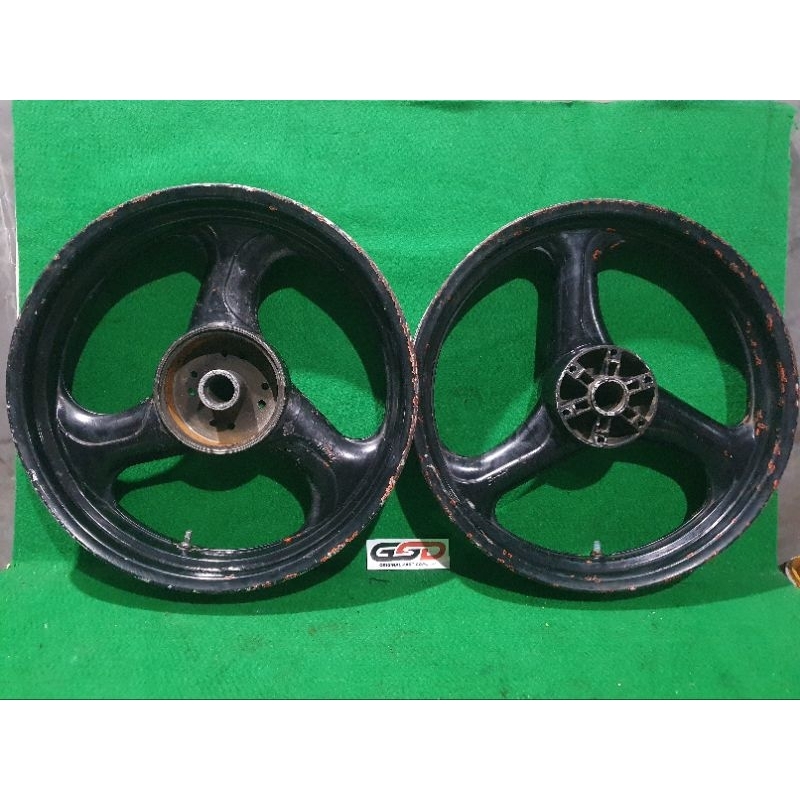 Velg Racing Tapak Lebar Palang 3 Merk Sprint Untuk Scorpio Byson Vixion
