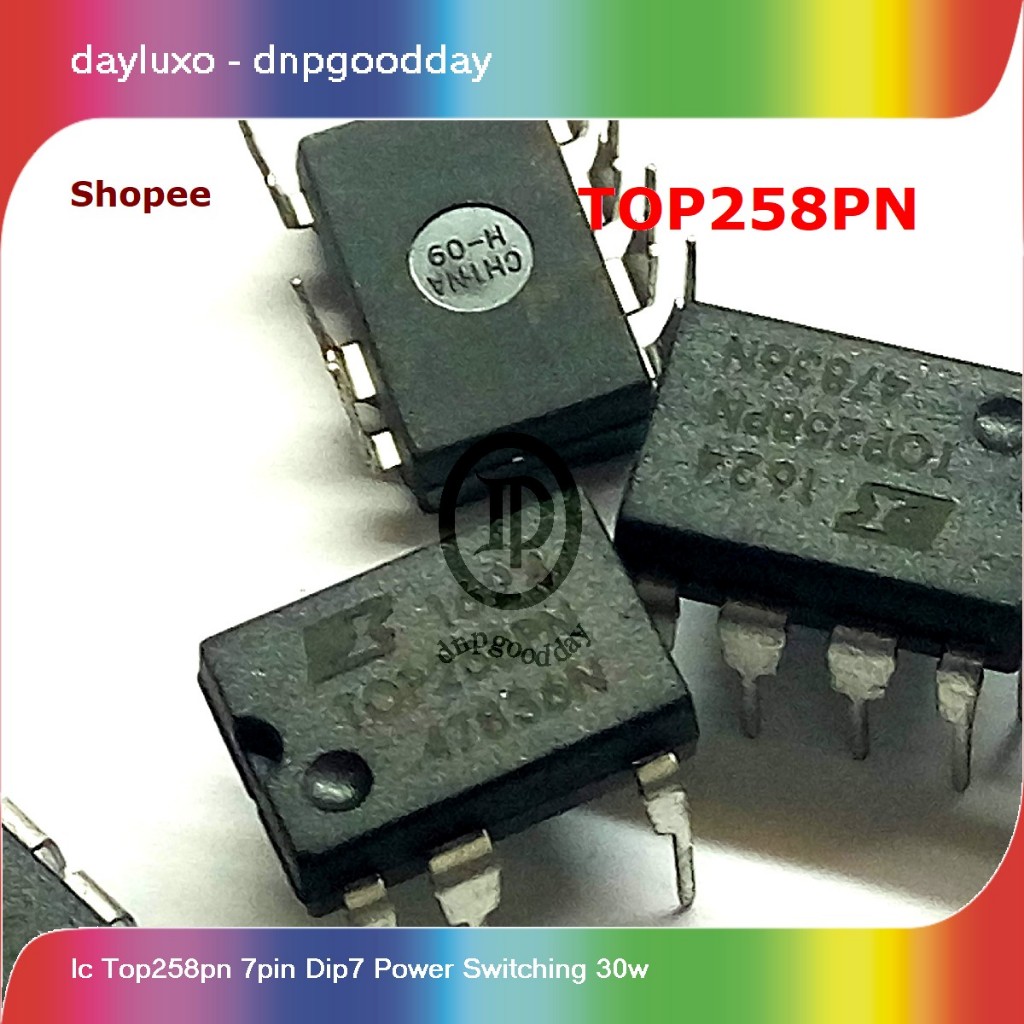 ic top258pn 7pin dip7 power switching 30w