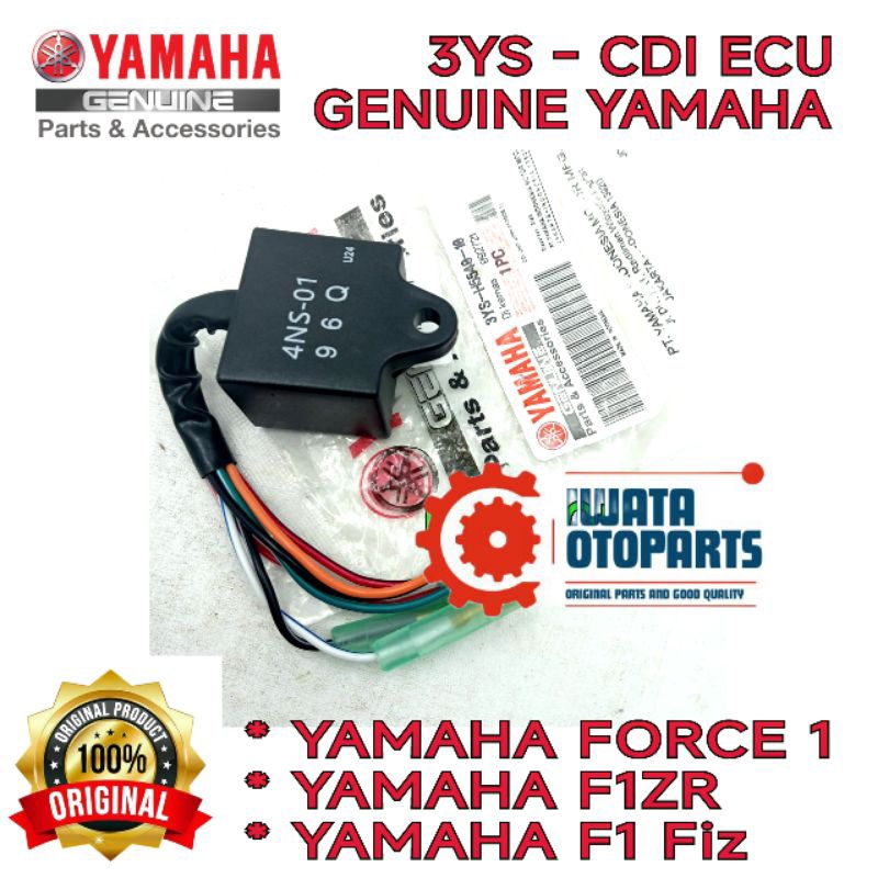 3YS CDI ECU YAMAHA FORCE 1, CDI ECU YAMAHA F1ZR, CDI ECU YAMAHA F1ZR, CDI ECU GARANSI ORIGINAL YAMAH