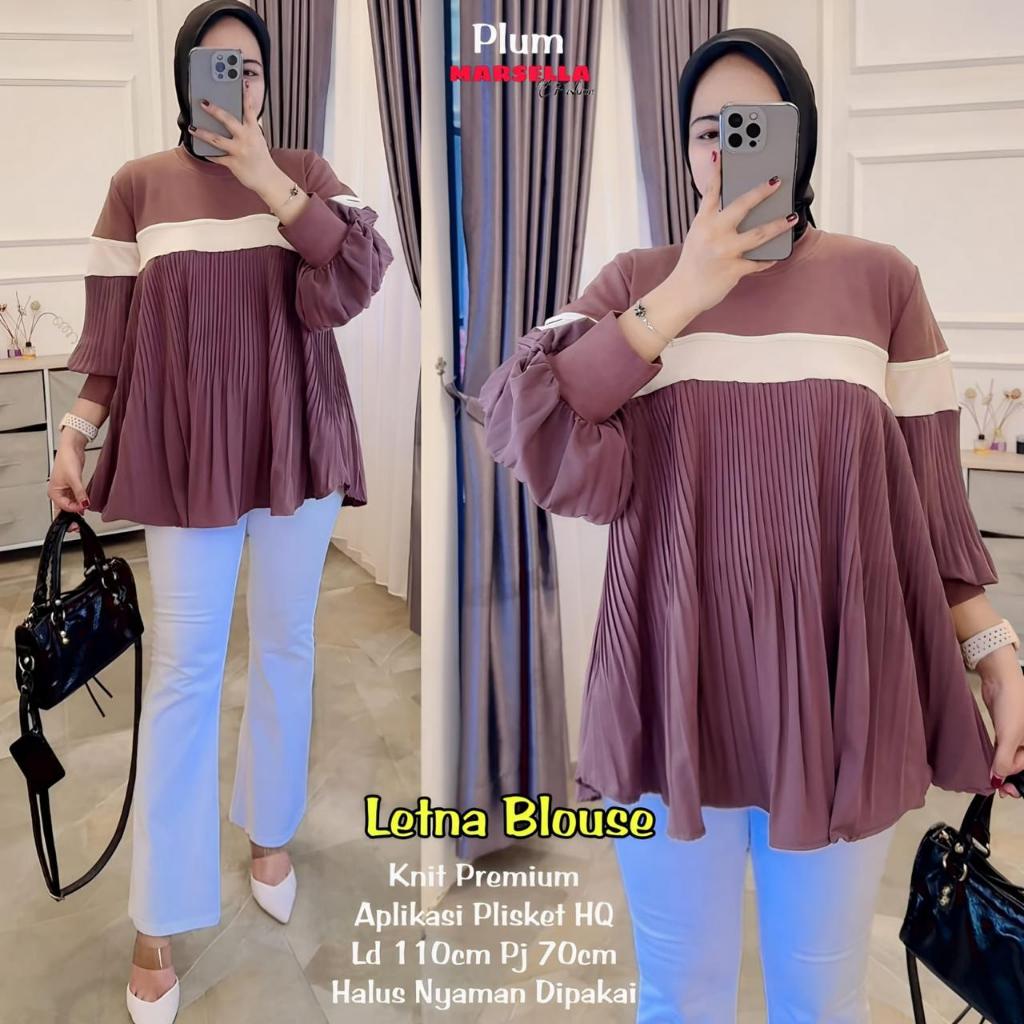 Letna Blouse By Marsella Fashion